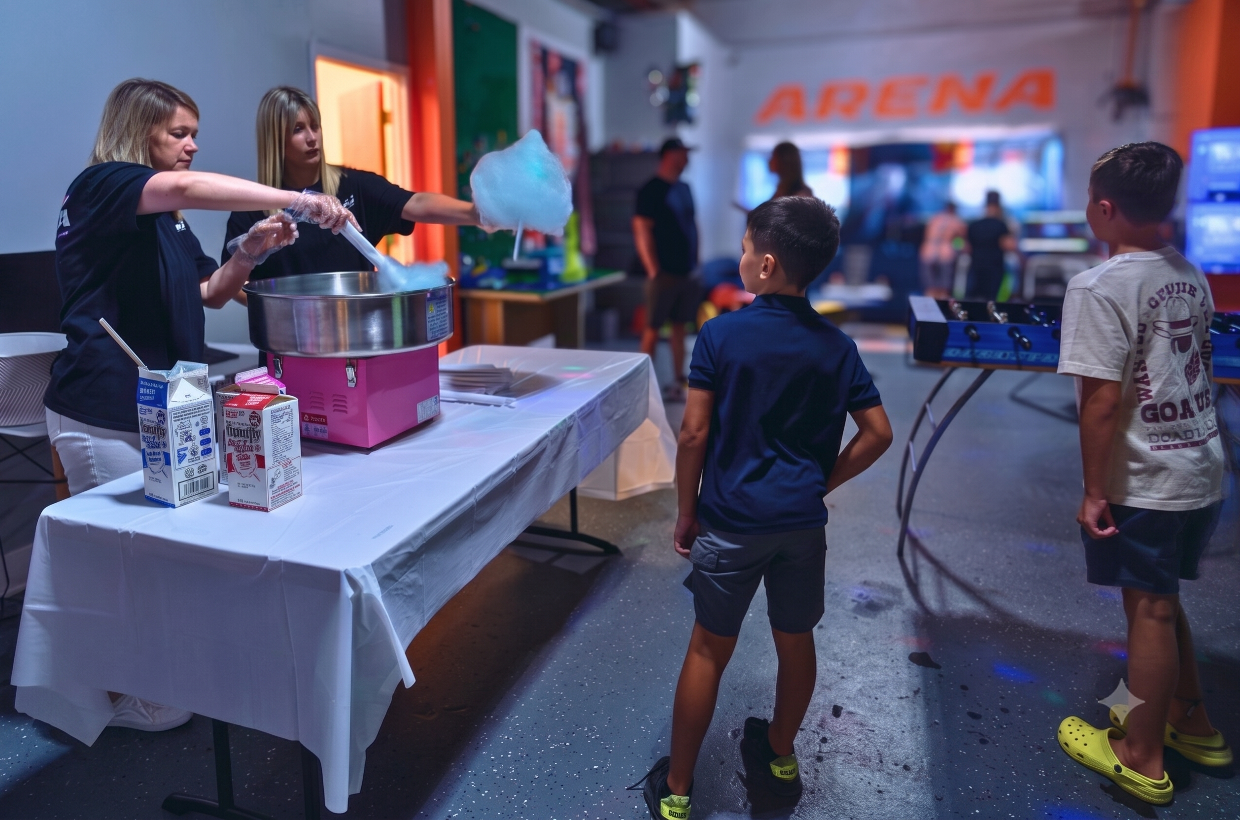 Cotton Candy Station