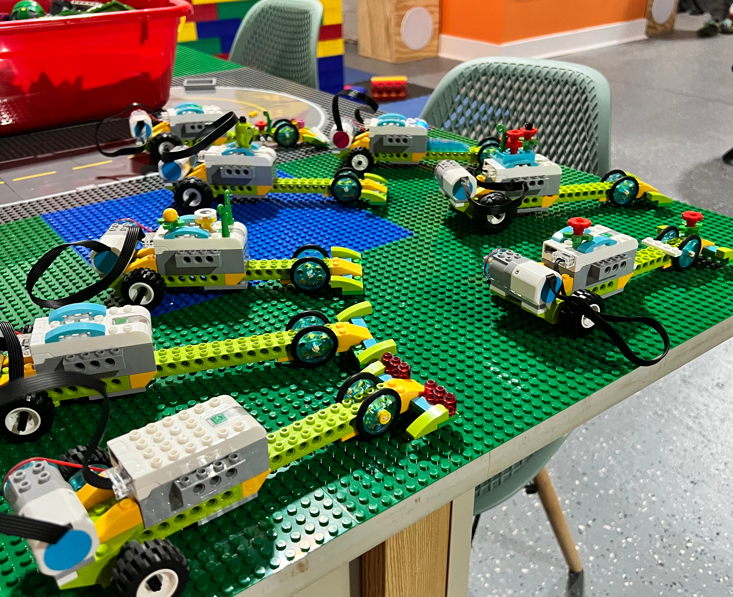 Lego building and coding image
