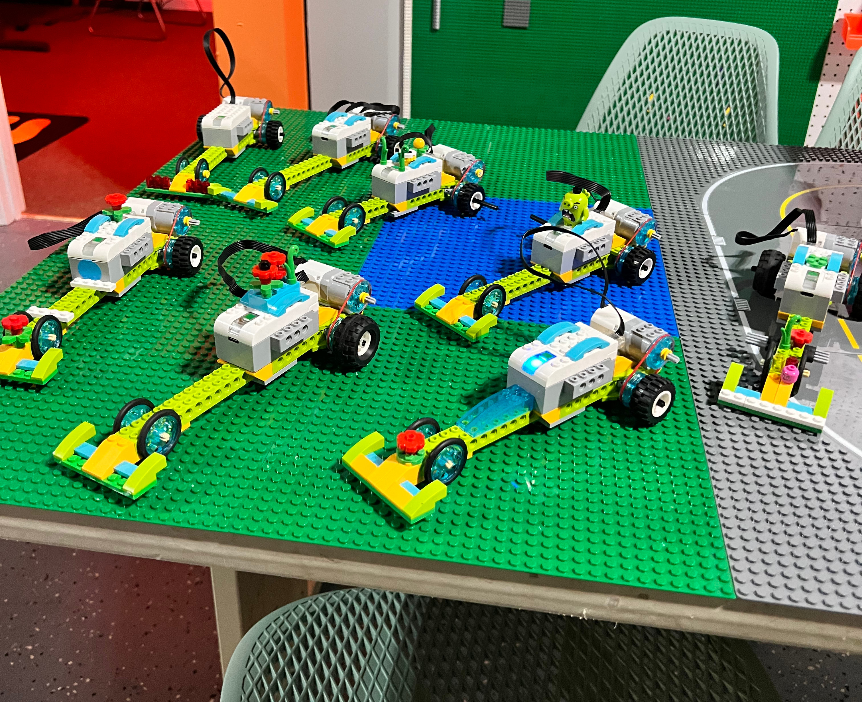 Lego building and coding